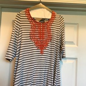 Very cute too, worn one time, perfect condition